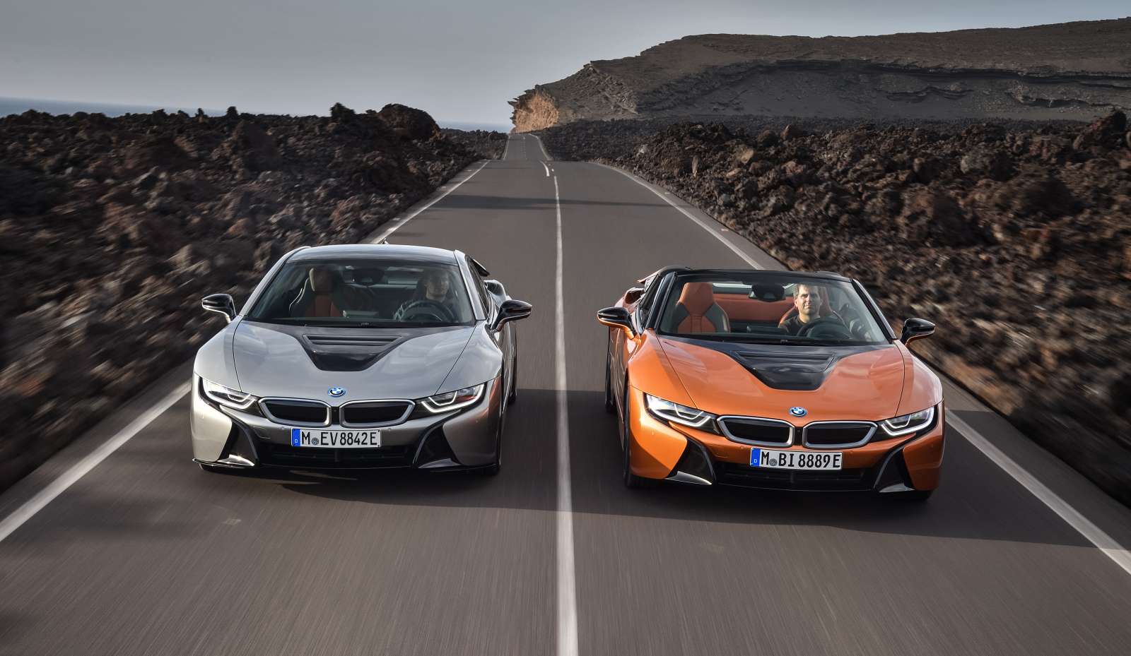 BMW i8 Roadster en BMW i8 Coupé