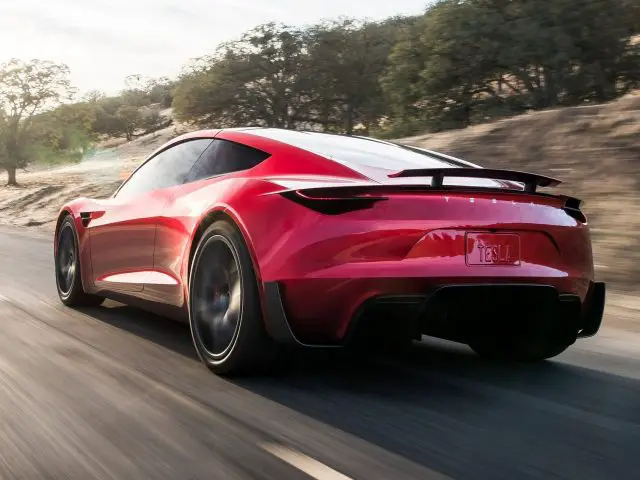 Tesla Roadster rear