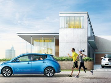 Nissan LEAF raakt op ...