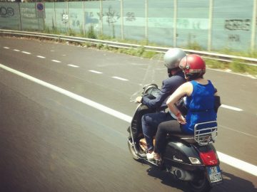 Snelweg voor elektrische scooters ...