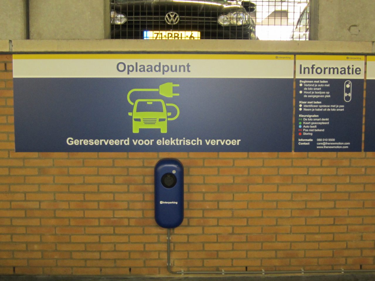 Lolo laadpunten in parkeergarages Interparking ...