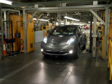 Start Europese productie Nissan LEAF ...