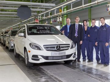 Mercedes B-klasse krijgt techniek van Tesla ...