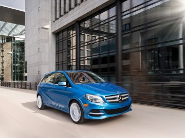 Elektrische Mercedes B-klasse is er klaar voor ...