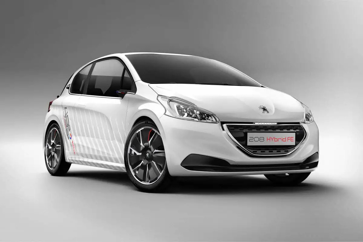 Peugeot 208 Hybrid in aantocht ...