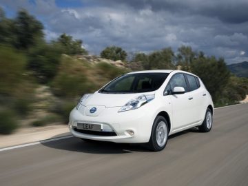 Nissans Leaf populair voor export ...