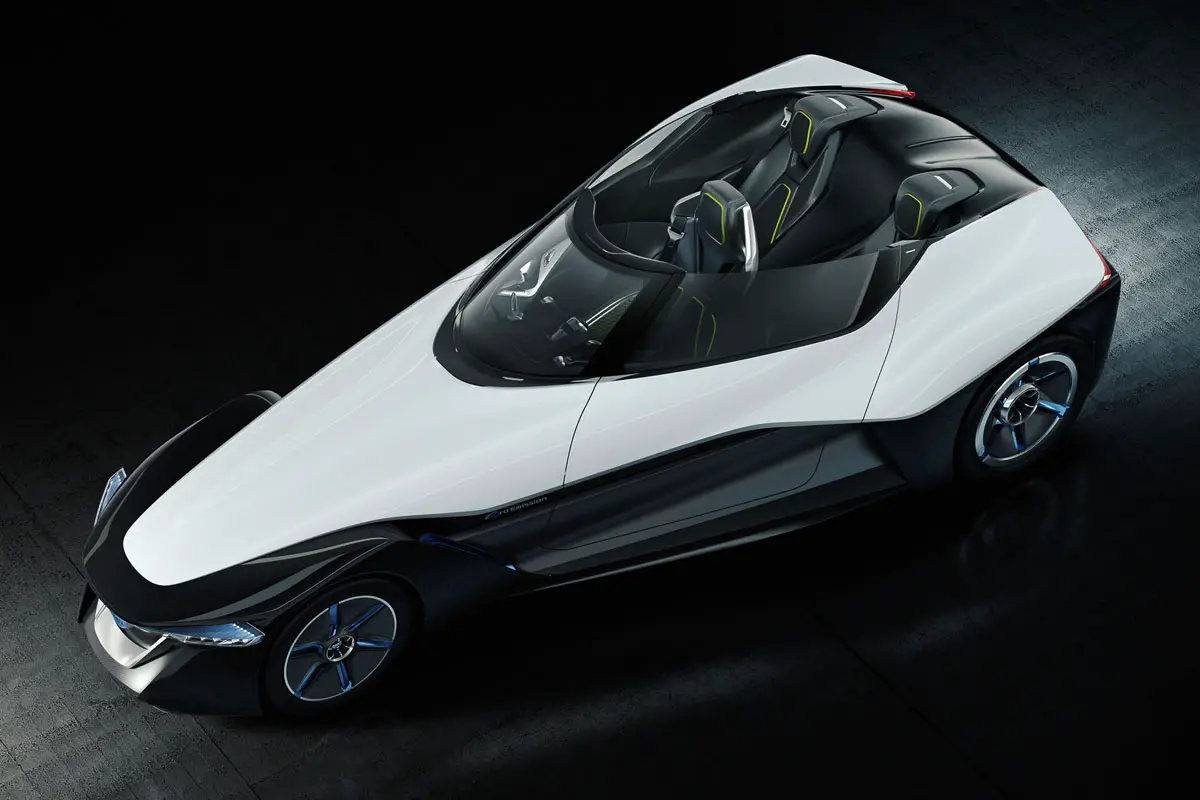 Spektakel op Tokyo Motor Show: Nissan BladeGlider ...