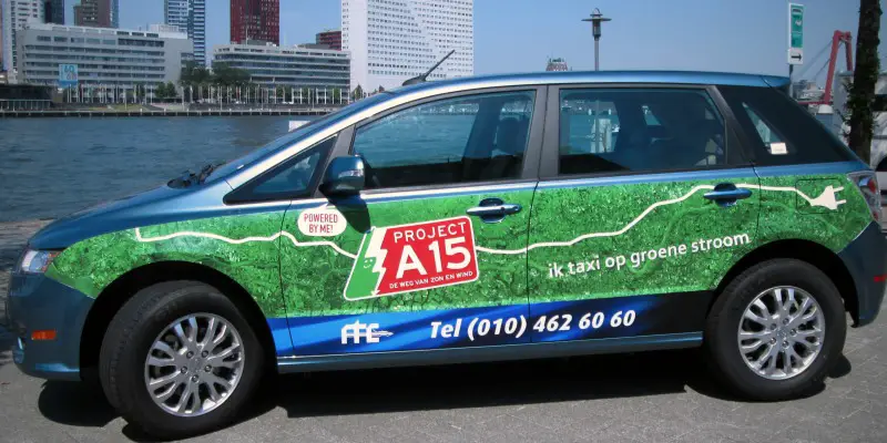 Rotterdammers krijgen ook elektrische taxi ...