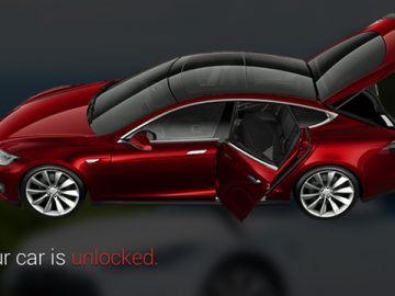 Google Glass app voor Tesla Model S ...
