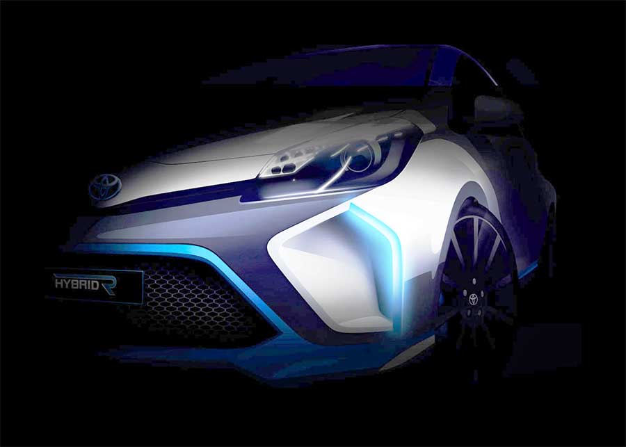 Raceconcept Hybrid-R is Yaris op steroïden ...