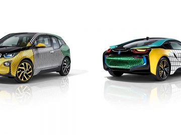 Kleur bekennen is bij BMW i3 en i8 vrij lastig ...