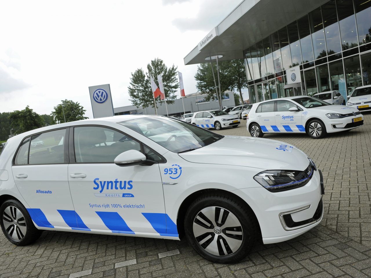 50 Elektrische auto’s voor Syntus ...