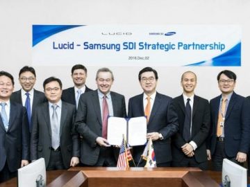 Lucid Motors start samenwerking met Samsung SDI ...