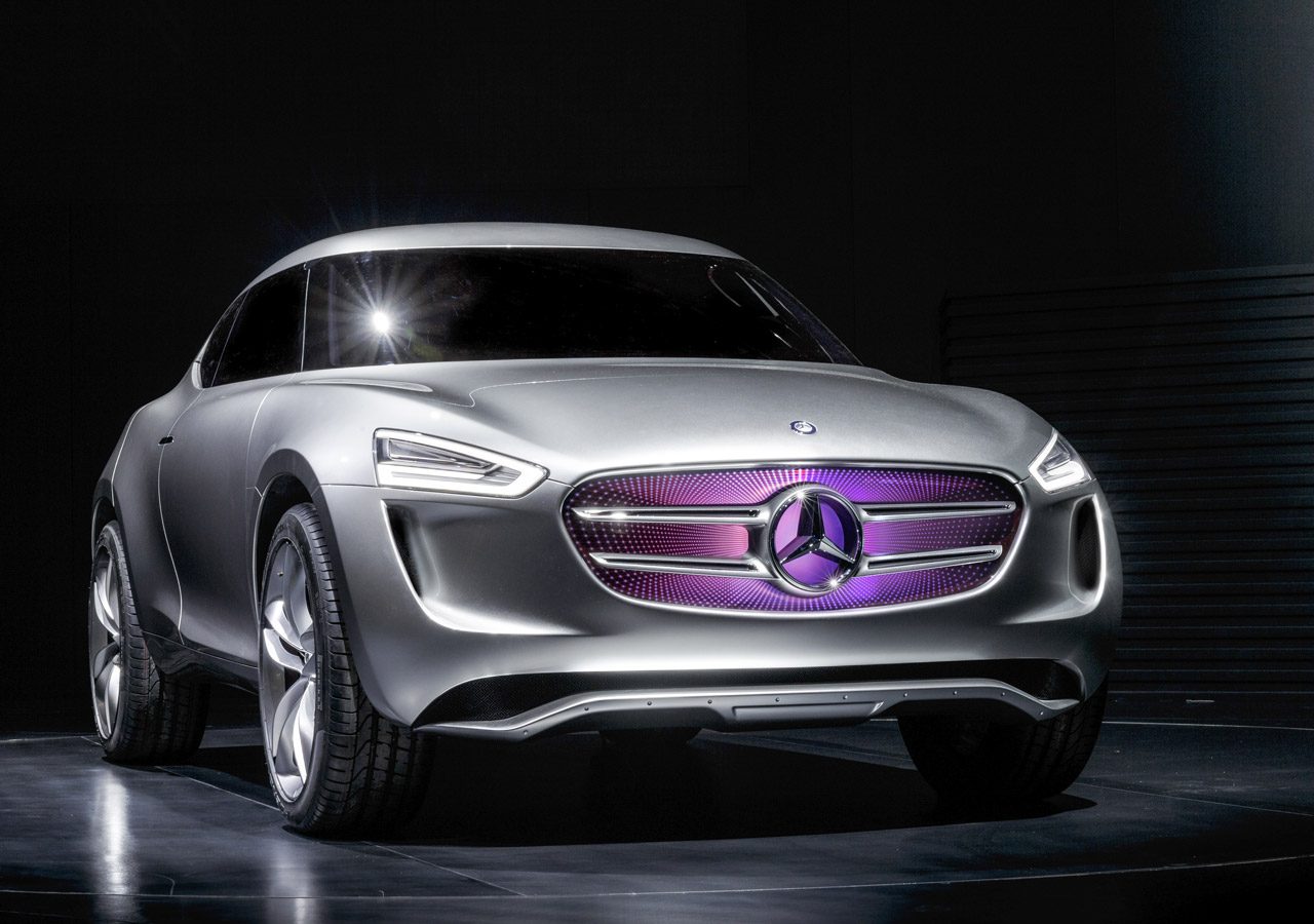 Mercedes-Benz G-Code haalt energie uit de lak ...