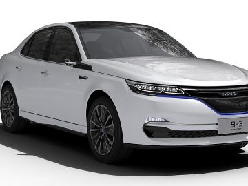 Dit is de nieuwe Saab 9-3, maar dan van NEVS ...