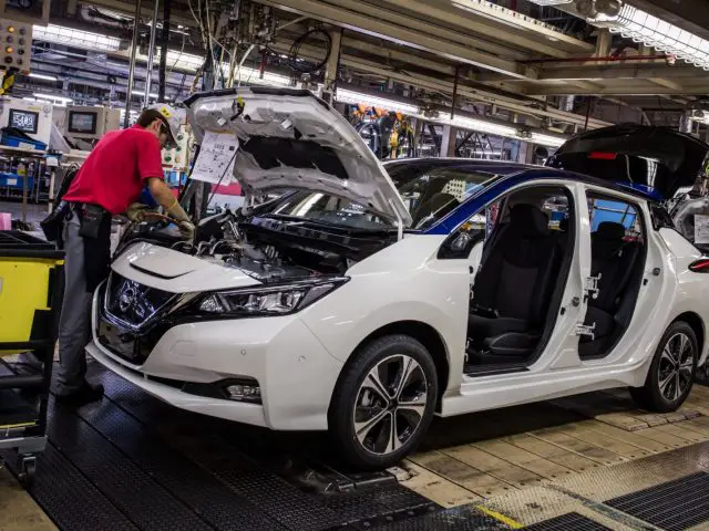 Nissan Leaf productie
