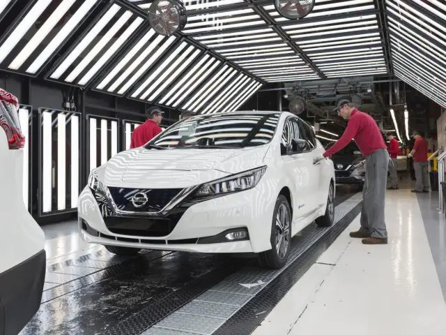 Nissan Leaf productie