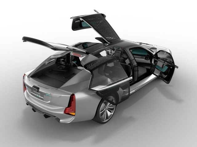 Qoros K EV Concept by Koenigsegg