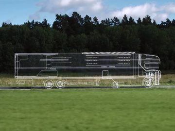 Scania presenteert eerste hybride vrachtwagen ...