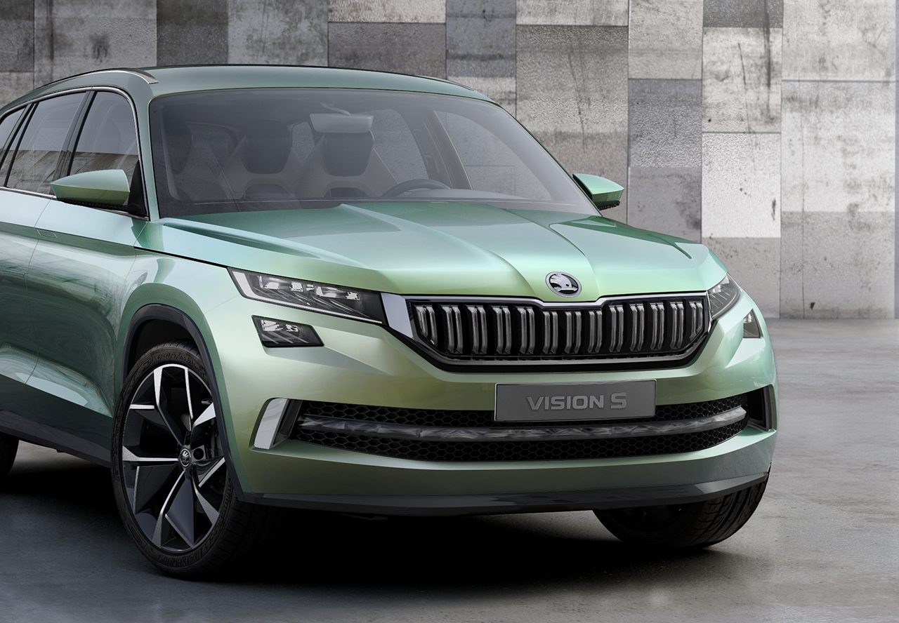 Skoda Vision S appetizer voor grote SUV ...