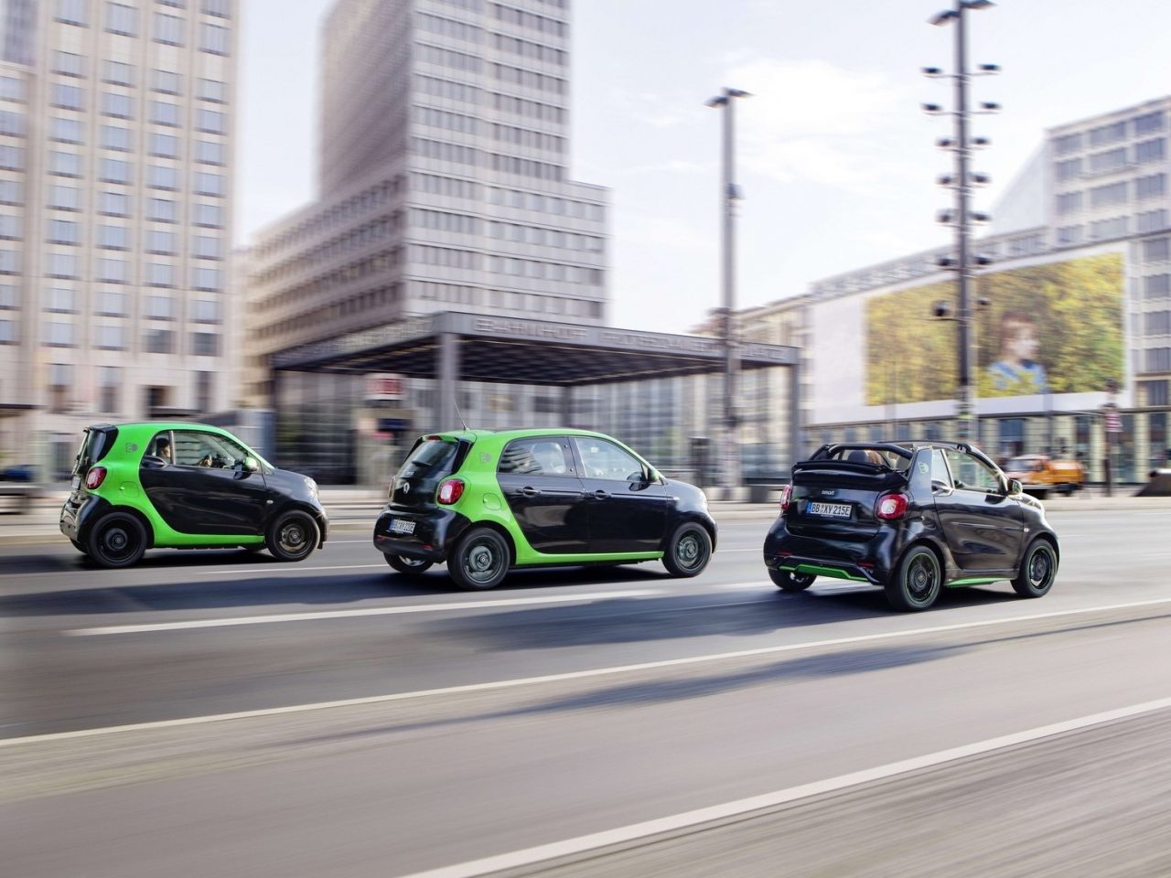 De hele familie van Smart elektrisch ...