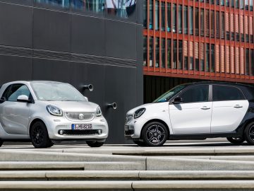 Aftellen voor elektrische Smart Fortwo en Forfour ...