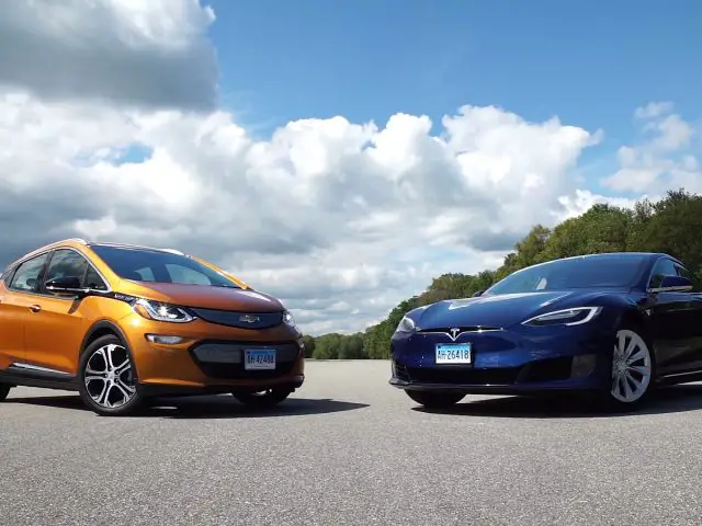 Chevrolet Bolt versus Tesla Model S 75D - Consumer Reports