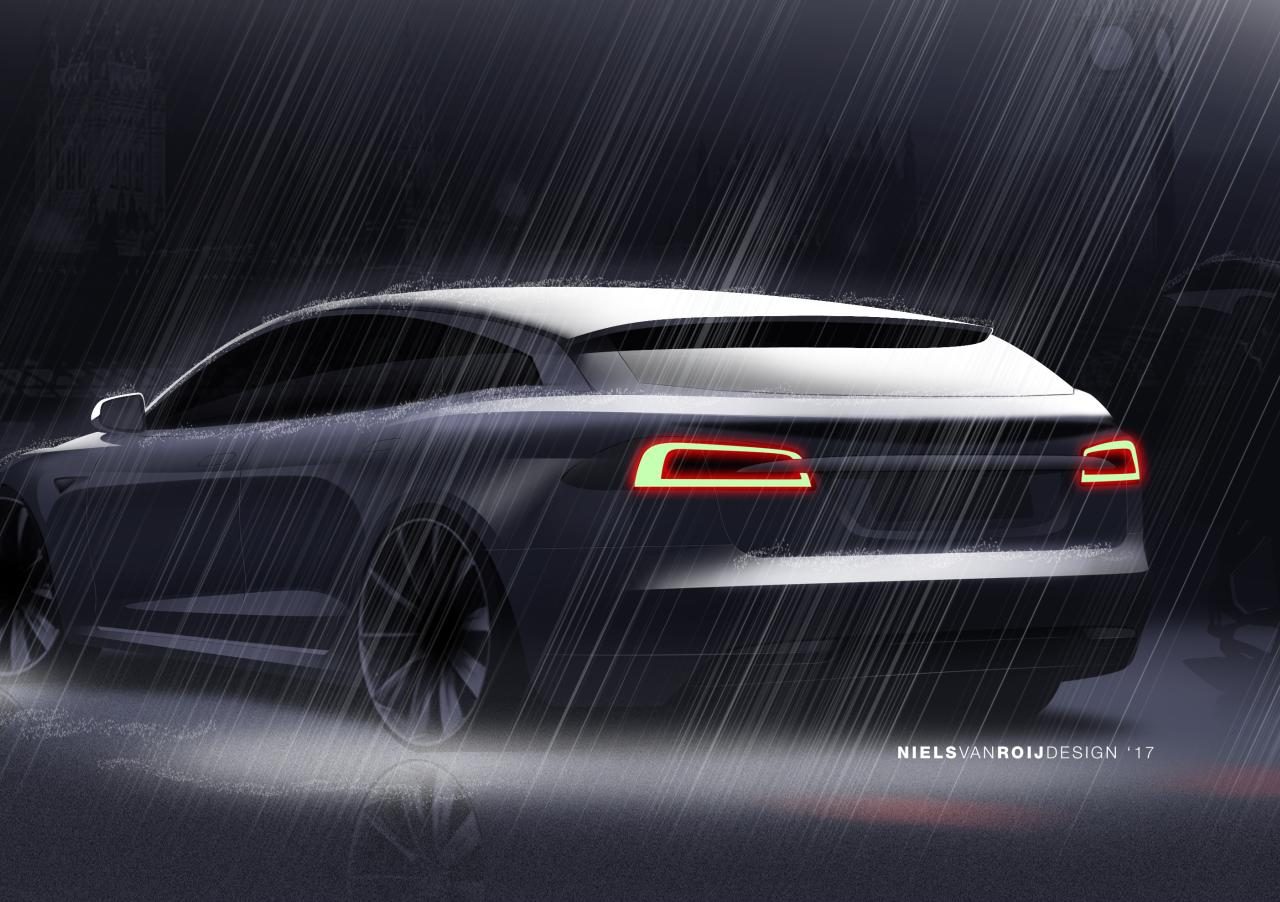 Tesla Model S Shooting Brake