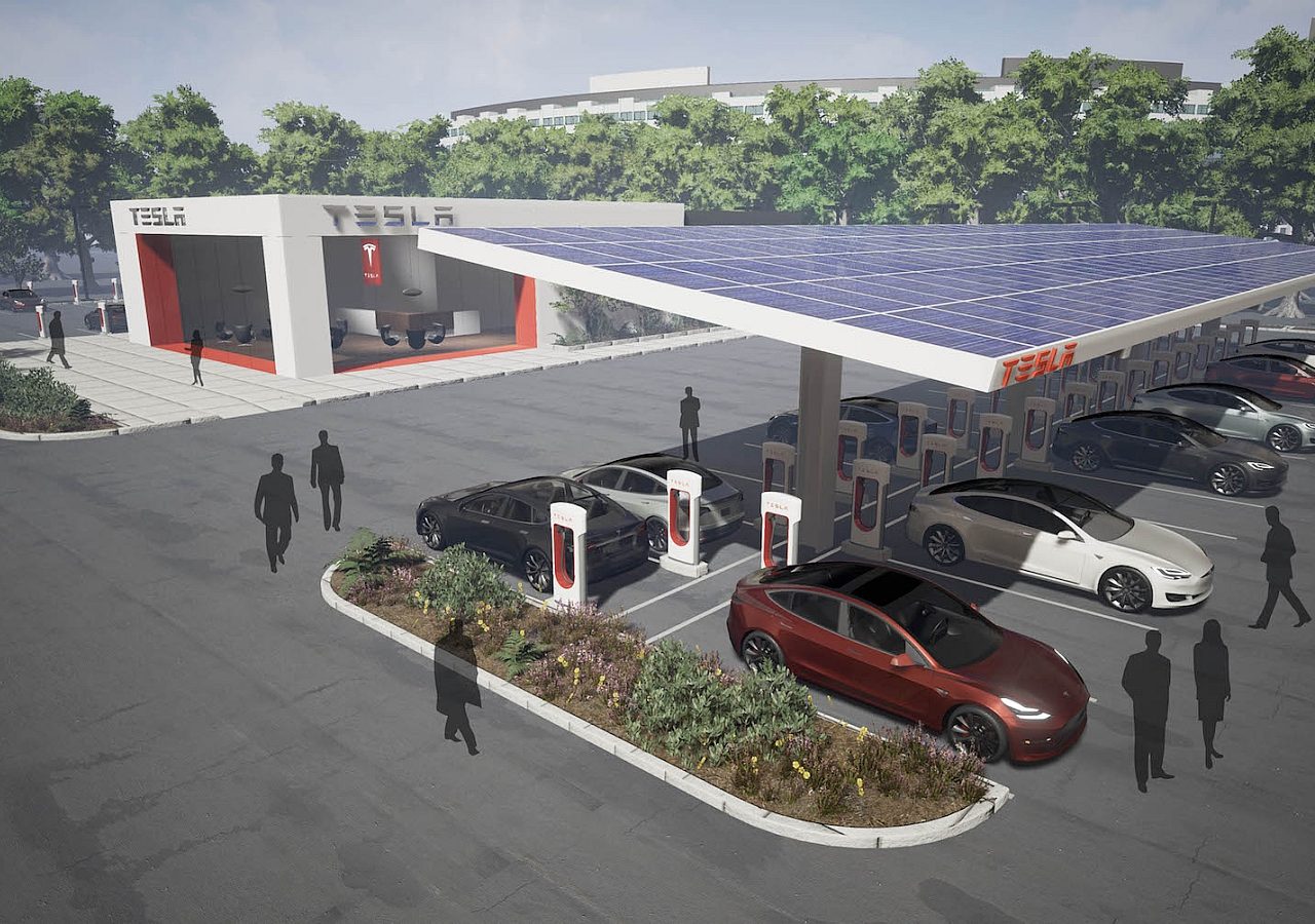 Tesla Superchargers
