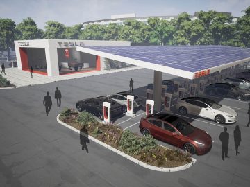 Tesla Superchargers