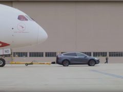 Boeing Dreamliner Tesla Model X