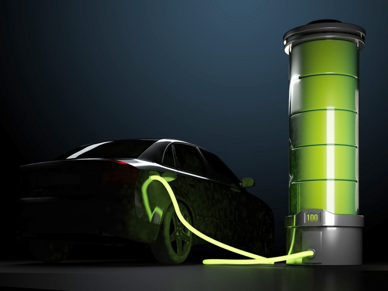 Elektrische auto opladen