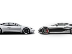 Porsche Mission E en Rimac Concept_One