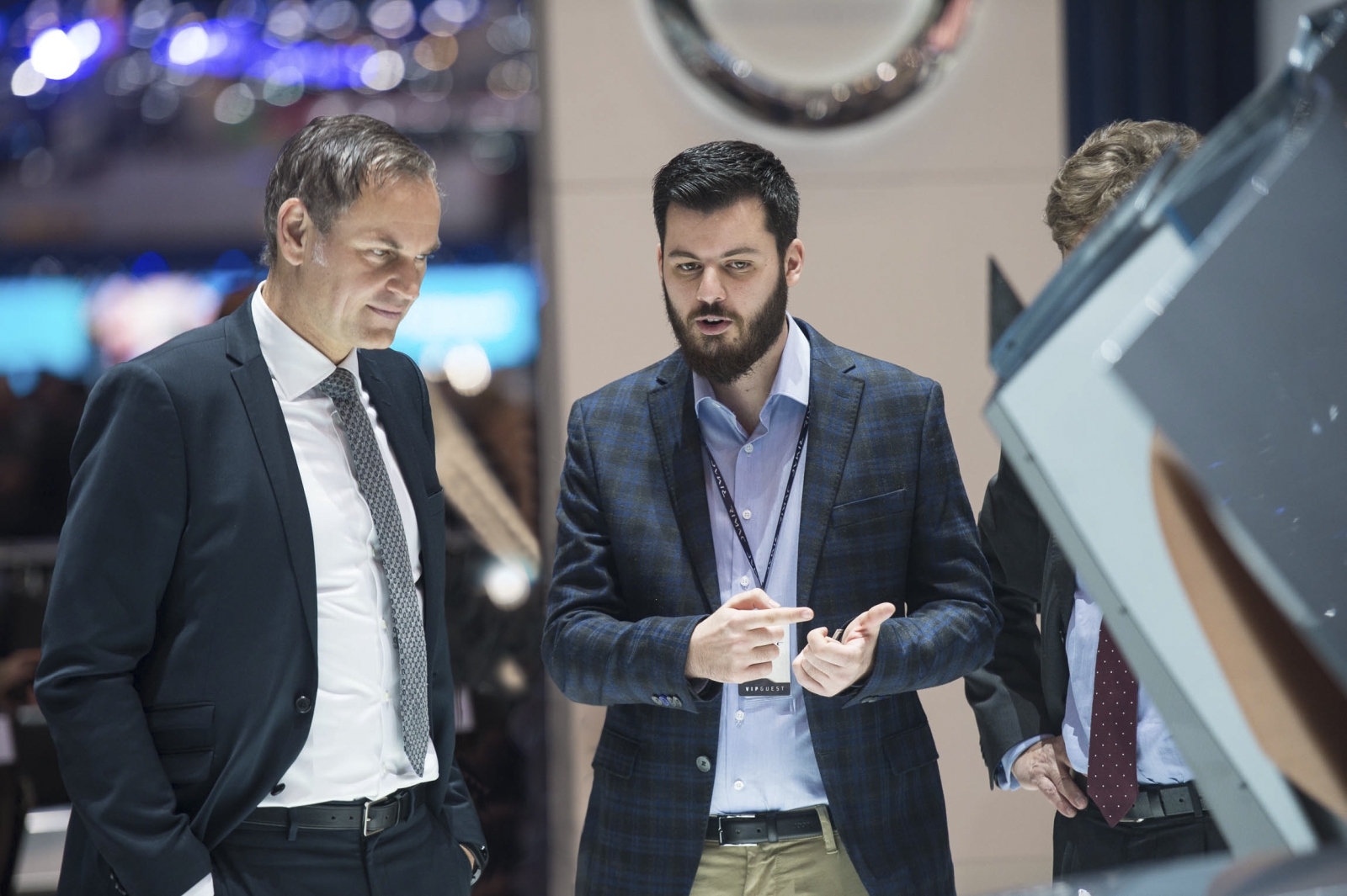 Oliver Blume, CEO of Porsche AG and Mate Rimac, Founder and CEO of Rimac Automobili, Courtesy of The Autofocus