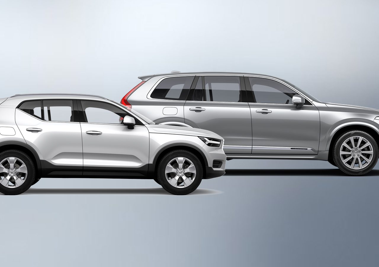 Volvo XC40 en XC90