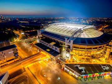 Nissan batterijen in Johan Cruijff ArenA