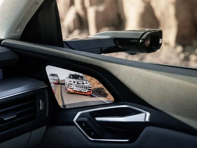 Audi e-tron - zijcamera's