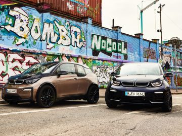 De nieuwe BMW i3 (120 Ah) en de nieuwe BMW i3s (120 Ah)