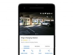 Google Maps - EV station