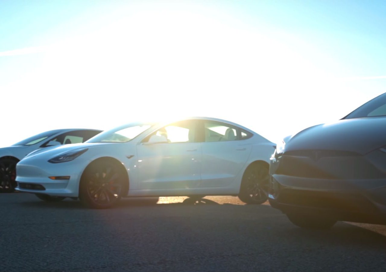 Tesla dragrace