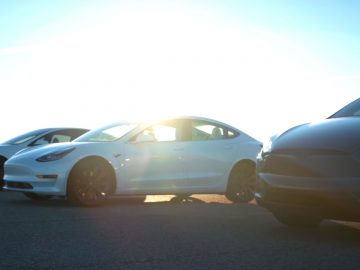 Tesla dragrace