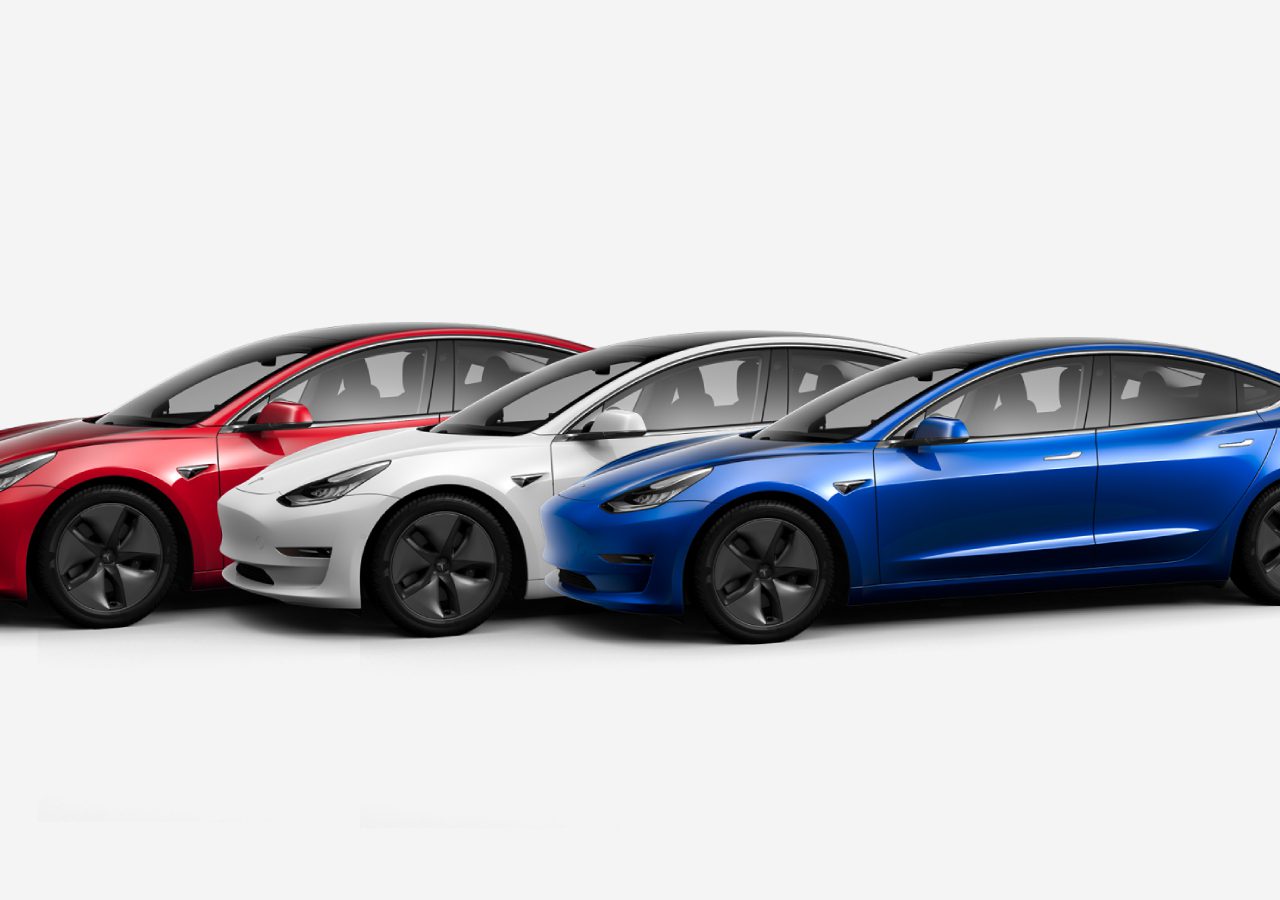 Tesla Model 3 - fotobewerking ZERauto.nl