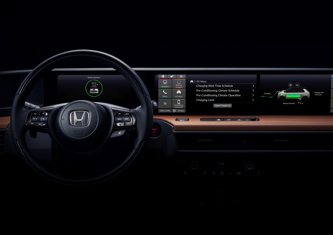 Honda Urban EV Concept Dashboard