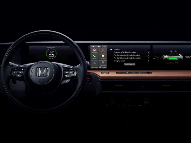 Honda Urban EV Concept Dashboard