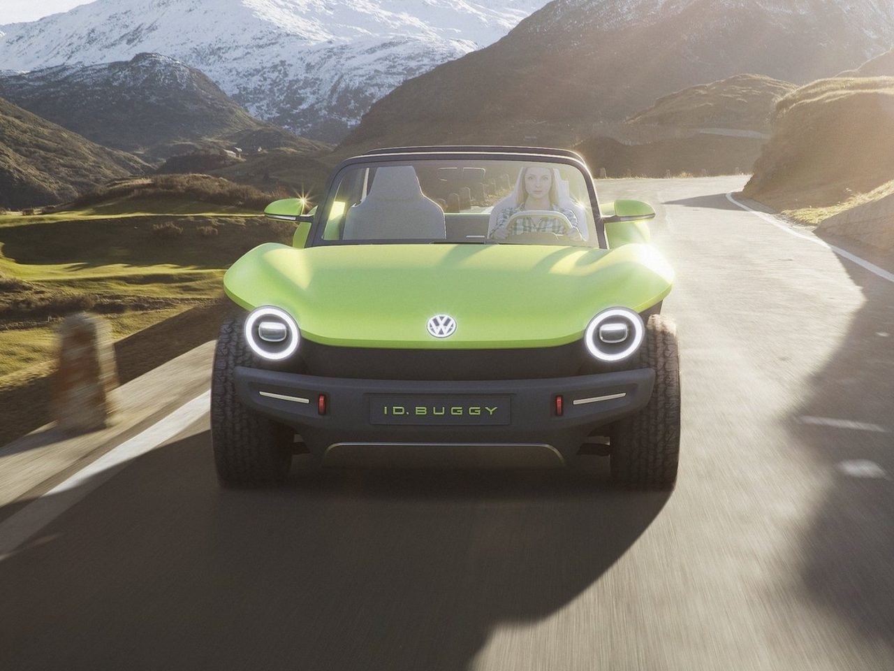 Volkswagen trekt het doek van de I.D. Buggy ...