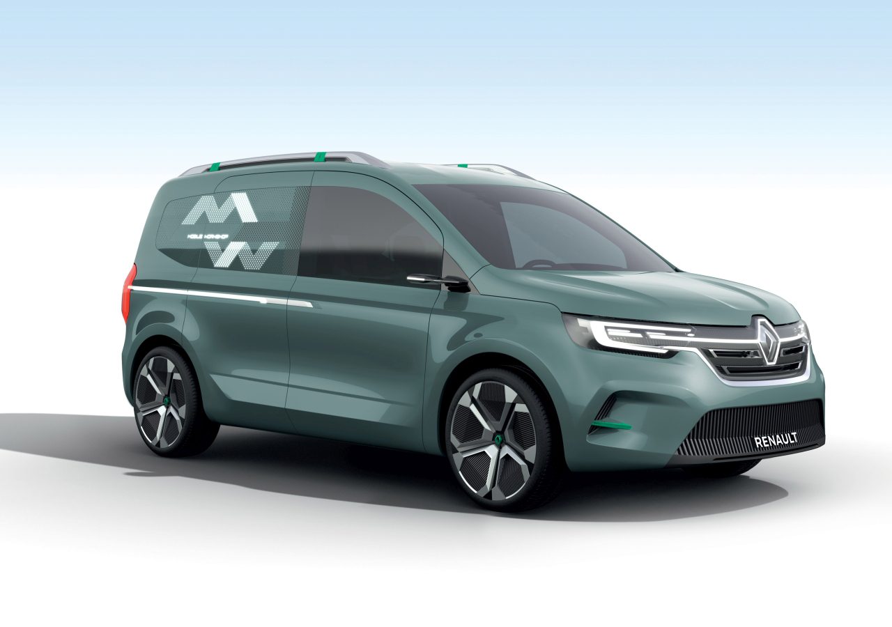 Voorproefje voor de nieuwe Kangoo: Renault Kangoo Z.E. Concept ...