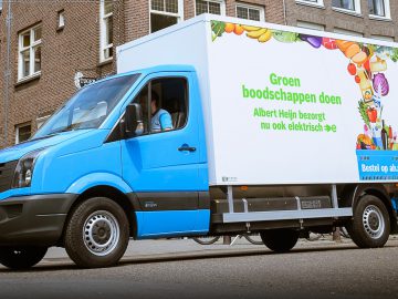 Albert Heijn bezorgt elektrisch in Amsterdam ...