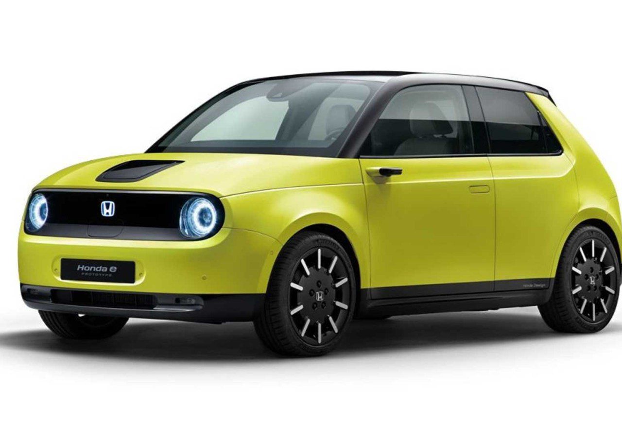 In deze kleuren is de Honda e te bestellen ...