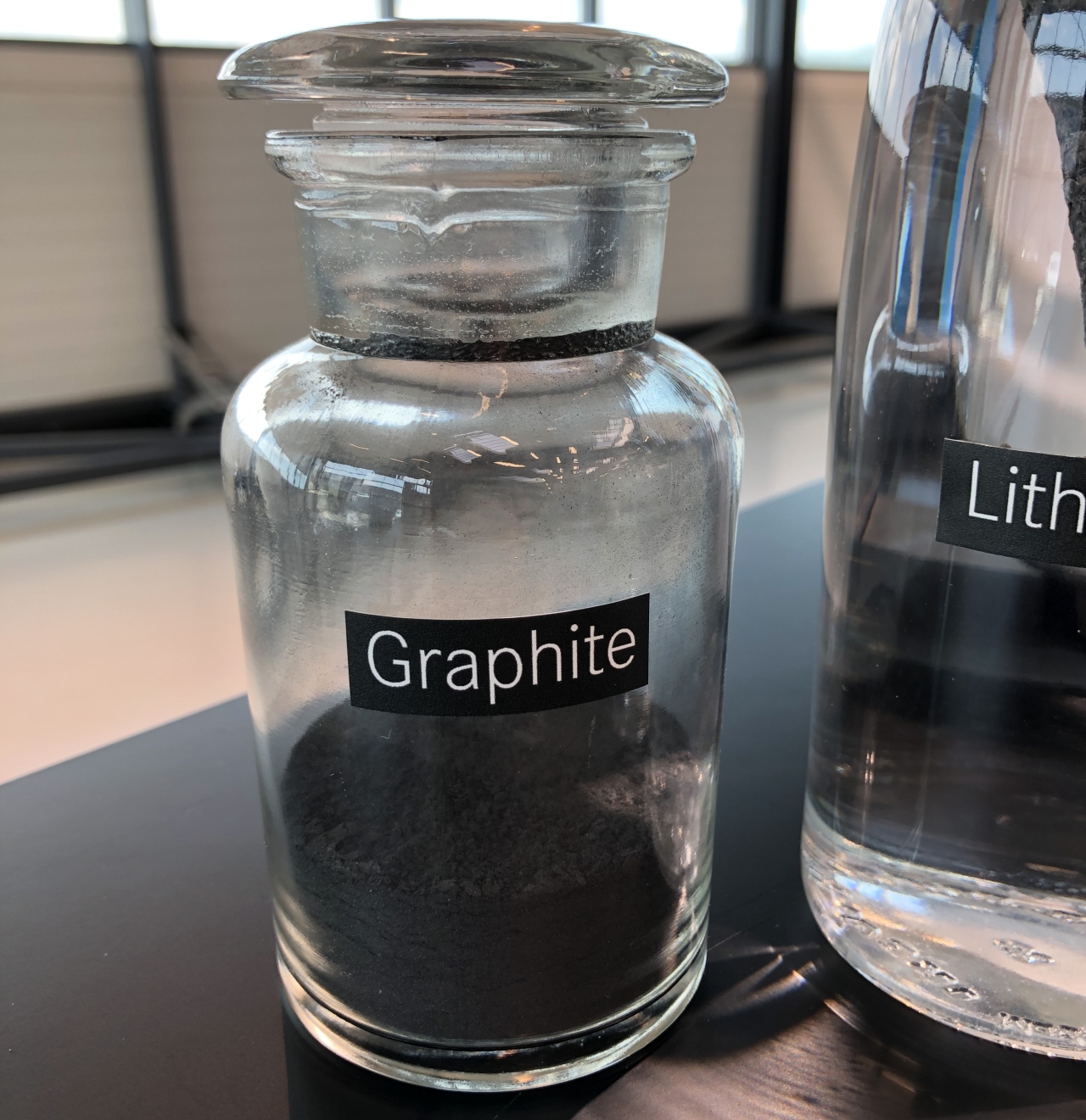 lithium-ion-batterij-ingrediënten - grafiet