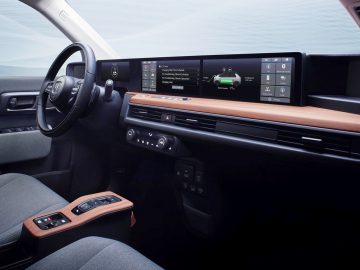 Honda-e Concept touchscreen